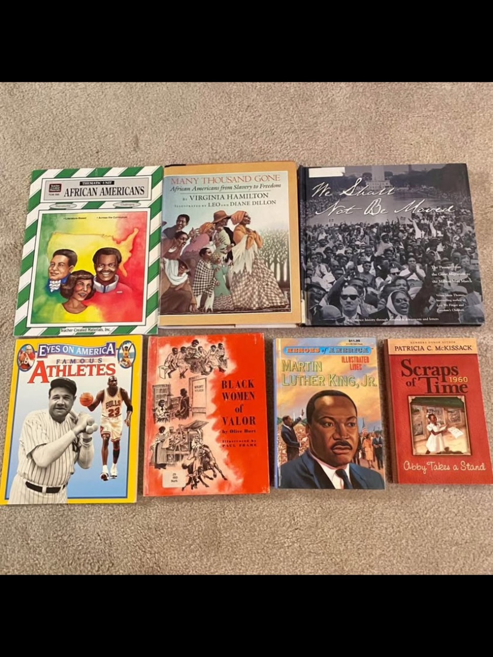 Lot of Black America Books & Magazines for Upper Elementary School Grades 4 5 6